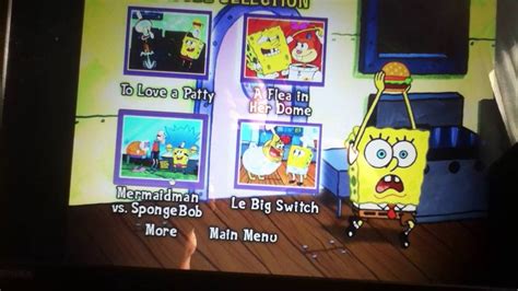 DVD Menu Walkthroughs: SpongeBob Squarepants .